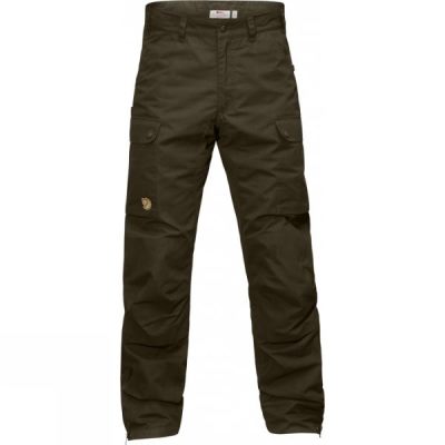 Pantalones Fjallraven Värmland Hombre - Verde Oscuro Oliva - Chile QOU193085